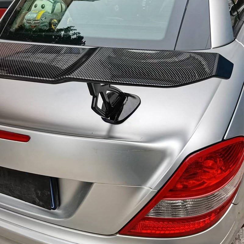 Rear Trunk Spoiler Wing Kit For Mercedes Benz SLK R171 S 2005-2010 Gloss Black