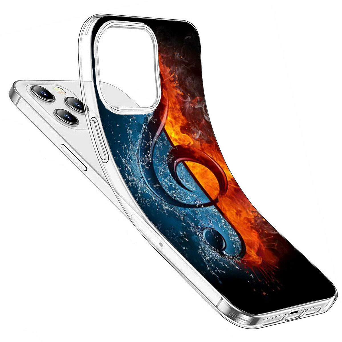 Mixroom - Cover Custodia Back case In TPU Silicone Morbido Per iPhone 14 PRO Max Fantasia Bandiera Usa P219