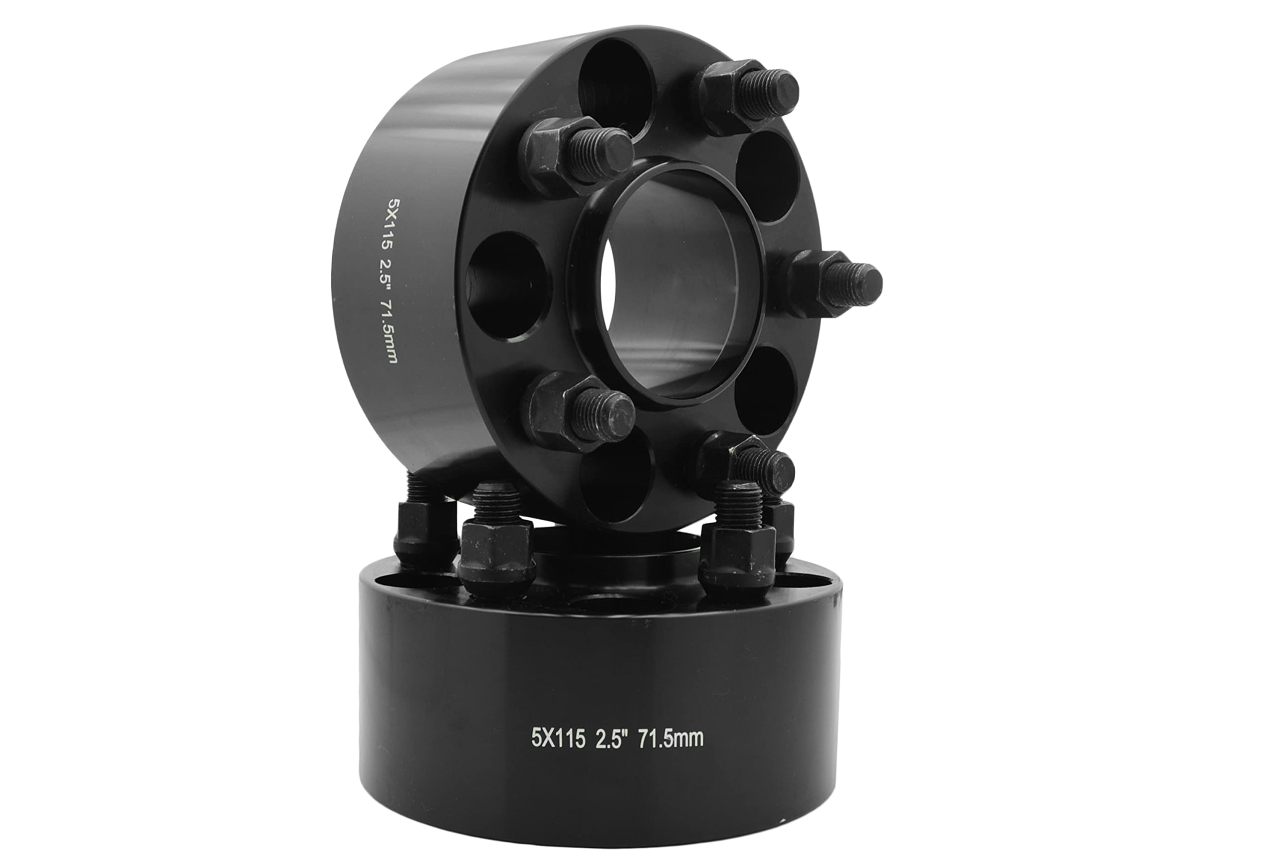 Buy 2 Pc 5x115 Wheel Spacers 2.5" Thick Hub Centric 71.5mm OEM Center