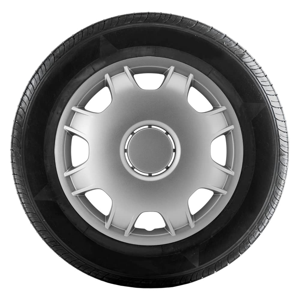 AutoStyle Set di 4 Copricerchi Speed 12 Pollici Argento