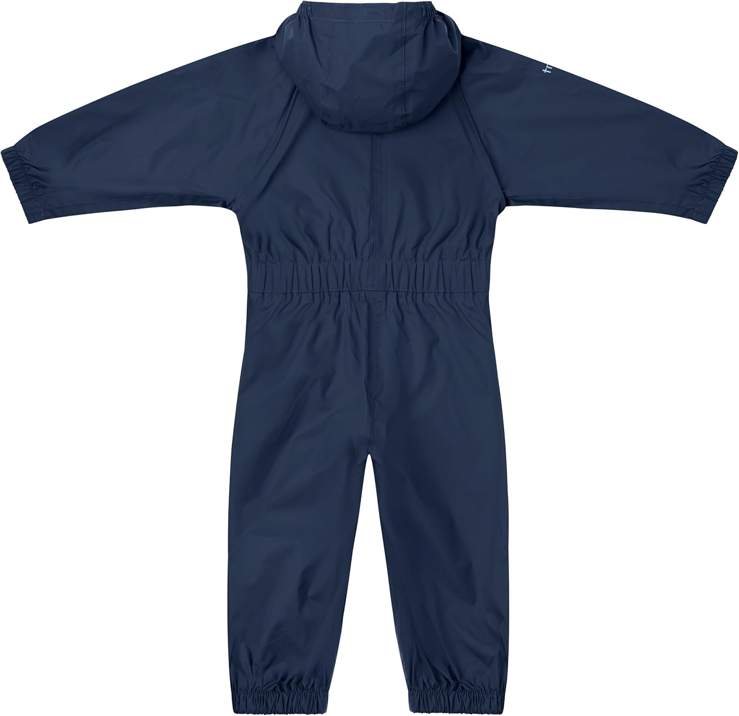 Button Kids Waterproof Windproof Breathable Rain Suit for Children