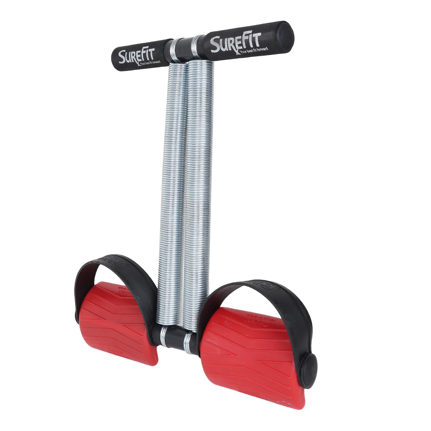 SUREFITTummy Trimmer Dual Spring Standrd/Large And Wide Range/Do Full Exercise any Time any Where fon Abdominal And Waist Trimmer for man & Women (LARGE RED) (B0CD1VCVQ6) Amazon Price History, Amazon Price Tracker