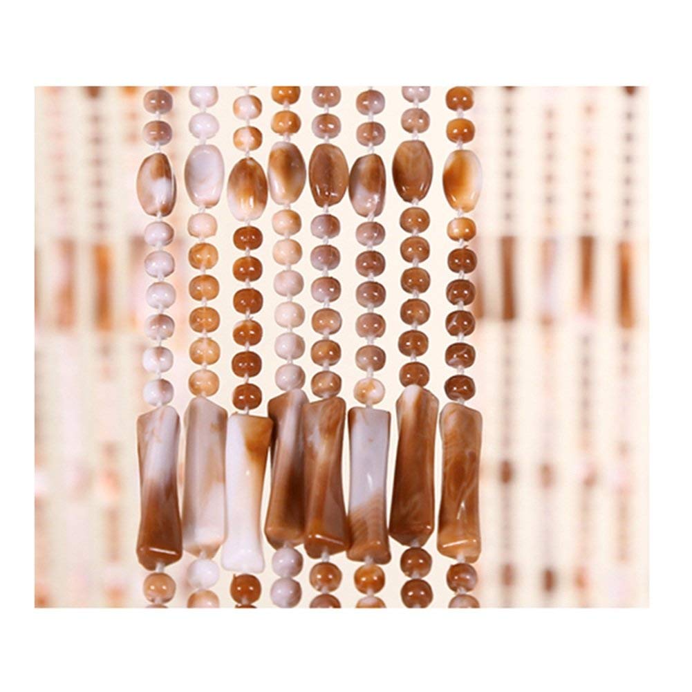 Rideau de perles acrylique OKUOKA pour chambre et salon Feng Shui