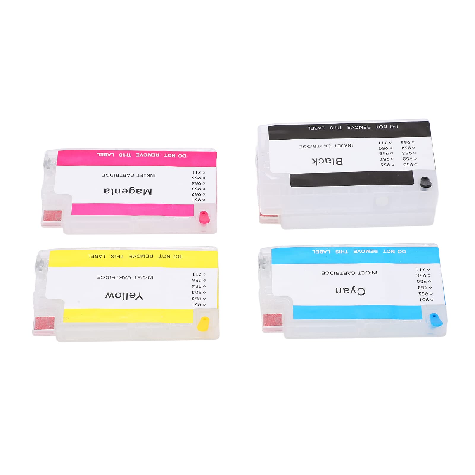 Fafeicy Cartuccia Inchiostro Ad Alta capacità per 952 953 954 955 Stampante, 4 Colori