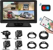 車載用？　カメラ4台とモニター Amazon.co.jp: Motocam バックカメラモニターセット 録画機能