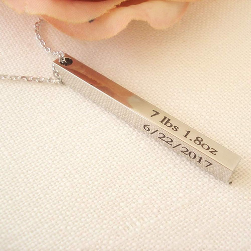Customized necklaces for Women Mom Personalized Gift for Her Engraved Gold necklace Crown Birthday Jewelry - Image 3