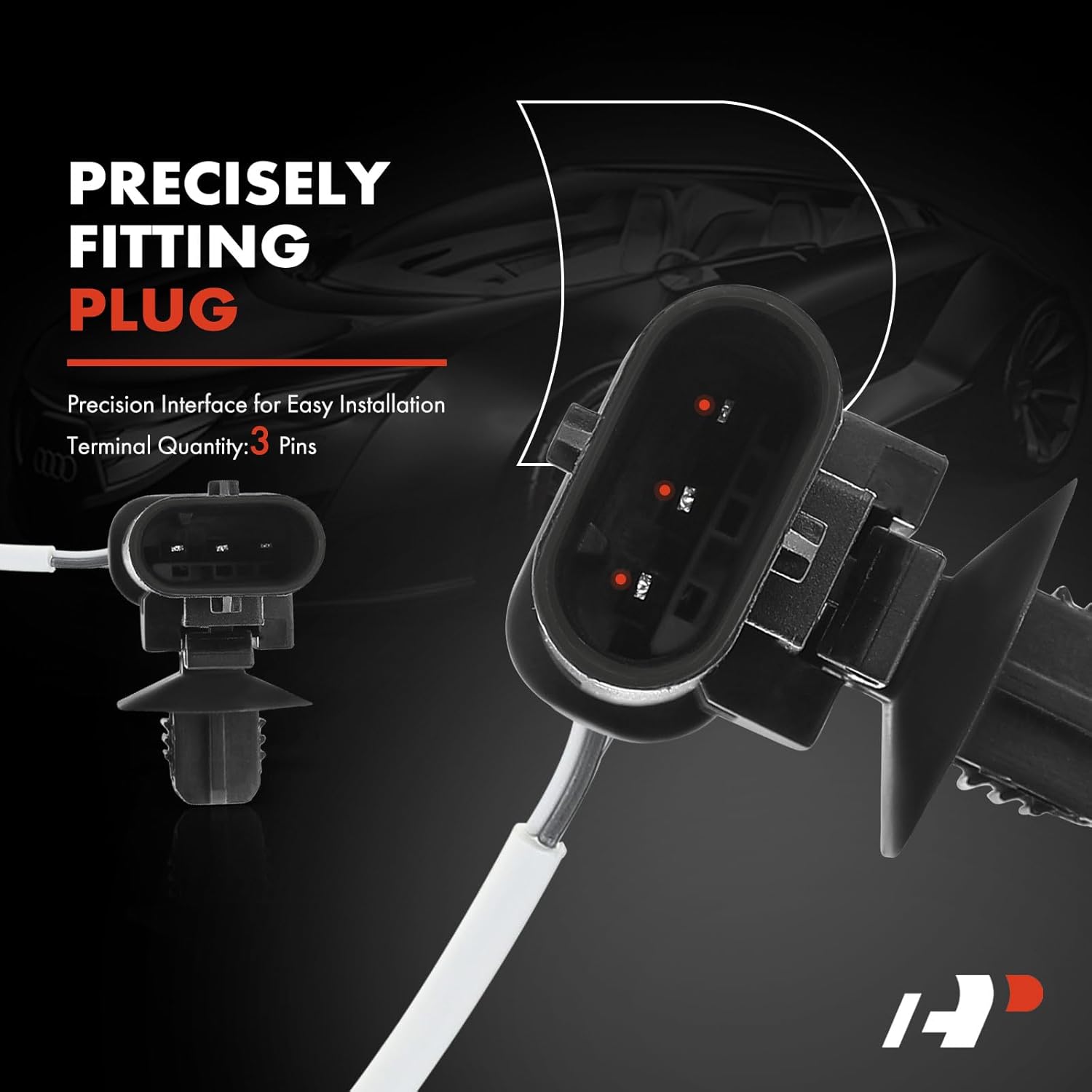 A-Premium Engine Crankshaft Position Sensor Compatible with Dodge Dart 2014-2016 & Fiat 500 2014-2017 L4 1.4L SOHC, Replace# 68153903AC