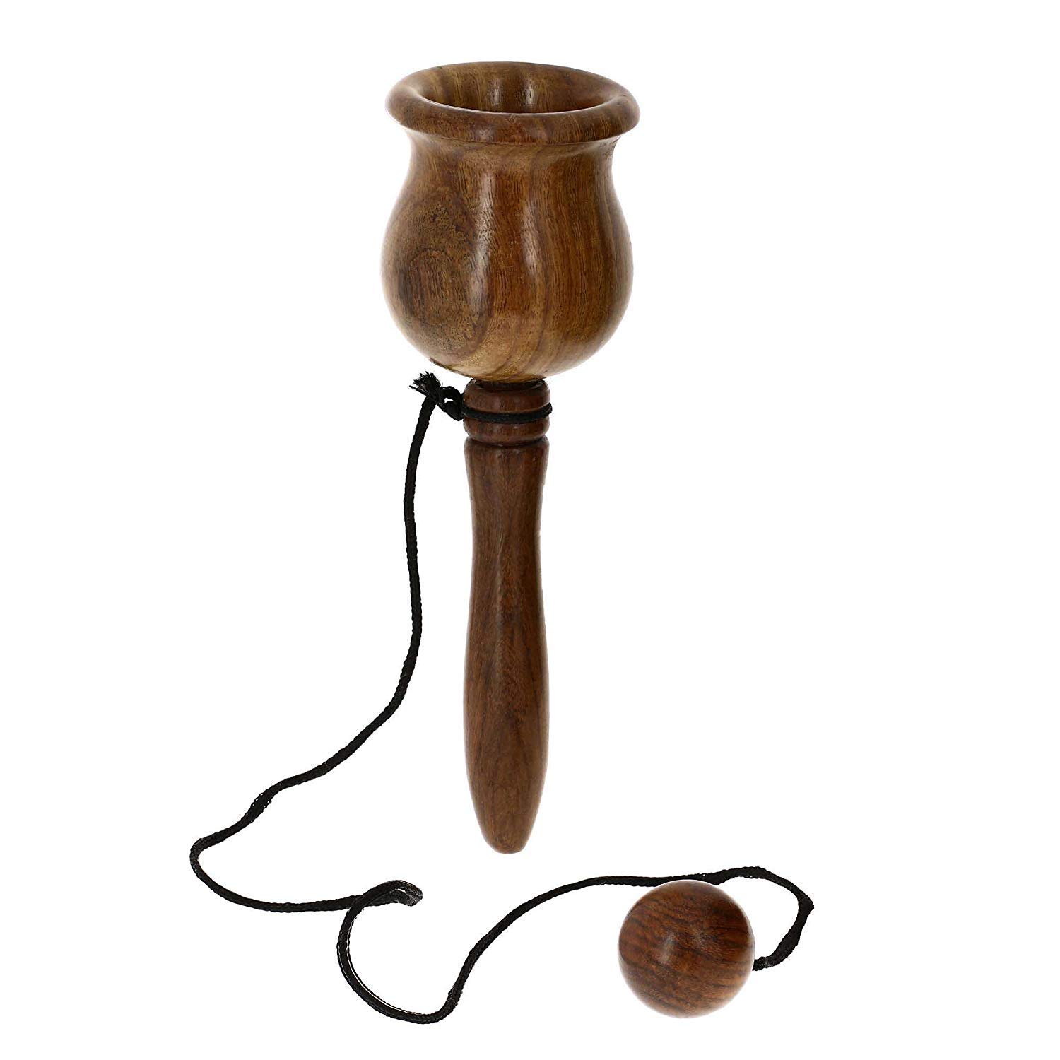 The Great Indian Bazaar Classic Wooden Cup & Ball Toss Catch Ball Fun Skill Game Set Gift Game Activity for Adults Birthday Party Favor Sets for Hand Eye Coordination & Fun