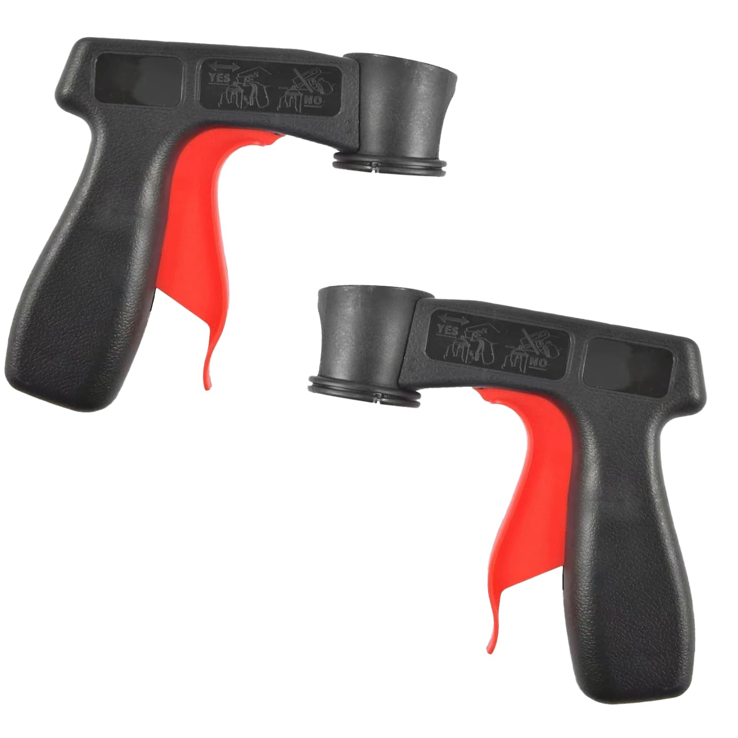 2-Pack Spray Can Trigger Grip Handle – Comfortable Spray Tool, Precision Control for Paint, Cleaning, and DIY Projects