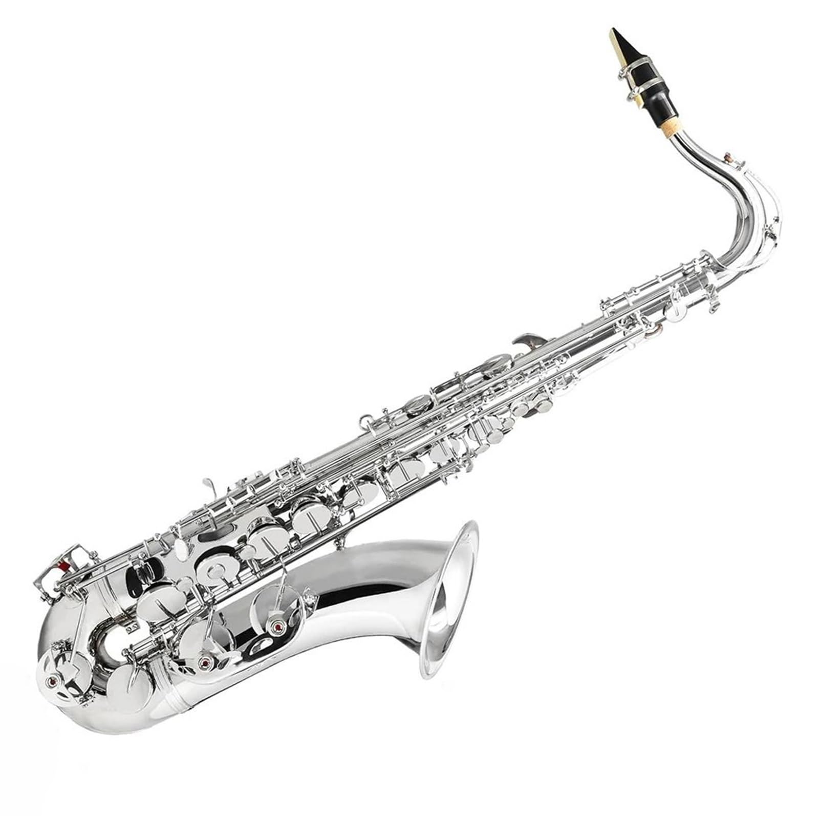 Saksofony dla miłośników muzyki Saksofon tenorowy Silver B Flat Instrument(Type 1)