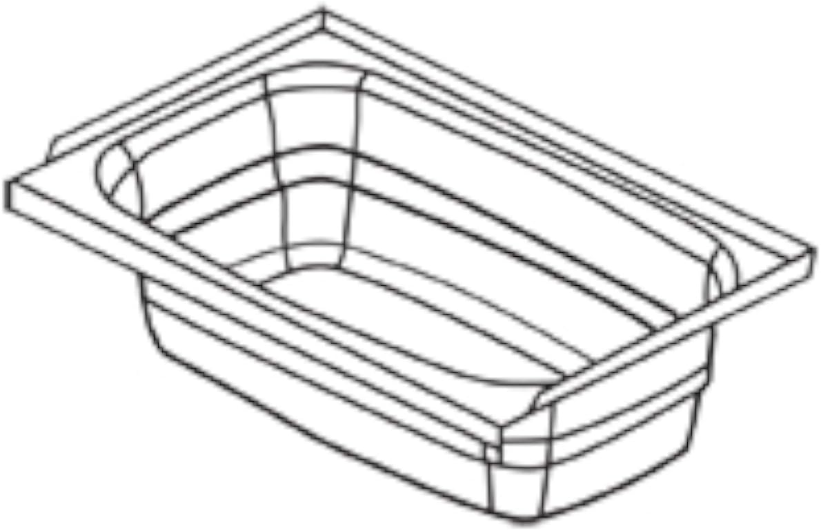 Kinro Composites W2436LHSPK 24" x 36" RV Full Bathtub