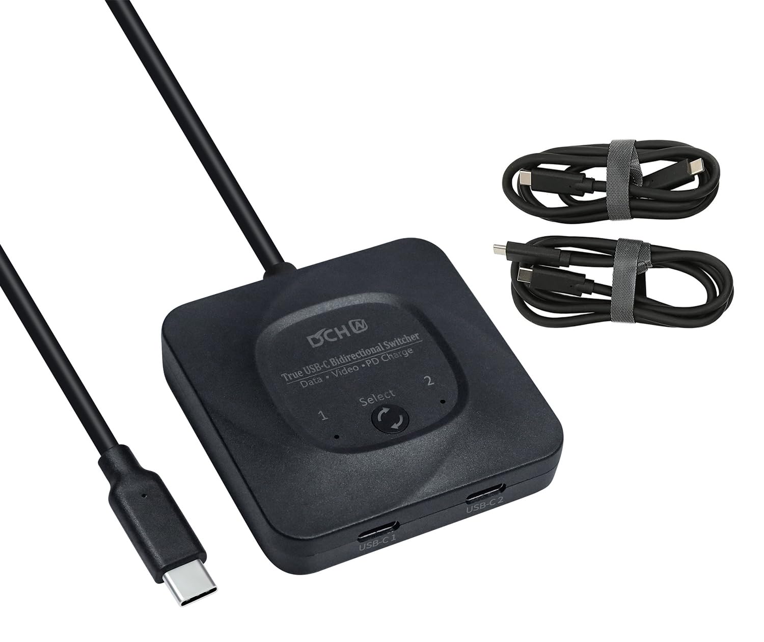 USB C Switch for 2 Computers, Bi-Directional Type C USB 3.0 Switcher ab Selector 8K@60Hz 4K 10Gbps Video Data Transfer Power Delivery PD 100W Share Monitor Keyboard Mouse Printer-image-19
