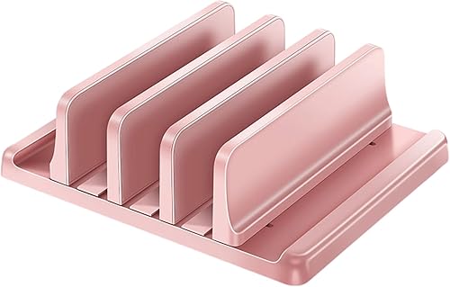 Vertical Laptop Stand Holder Adjustable Desktop Notebook Dock Space Saving Laptop Vertical Saving Dock Replacement