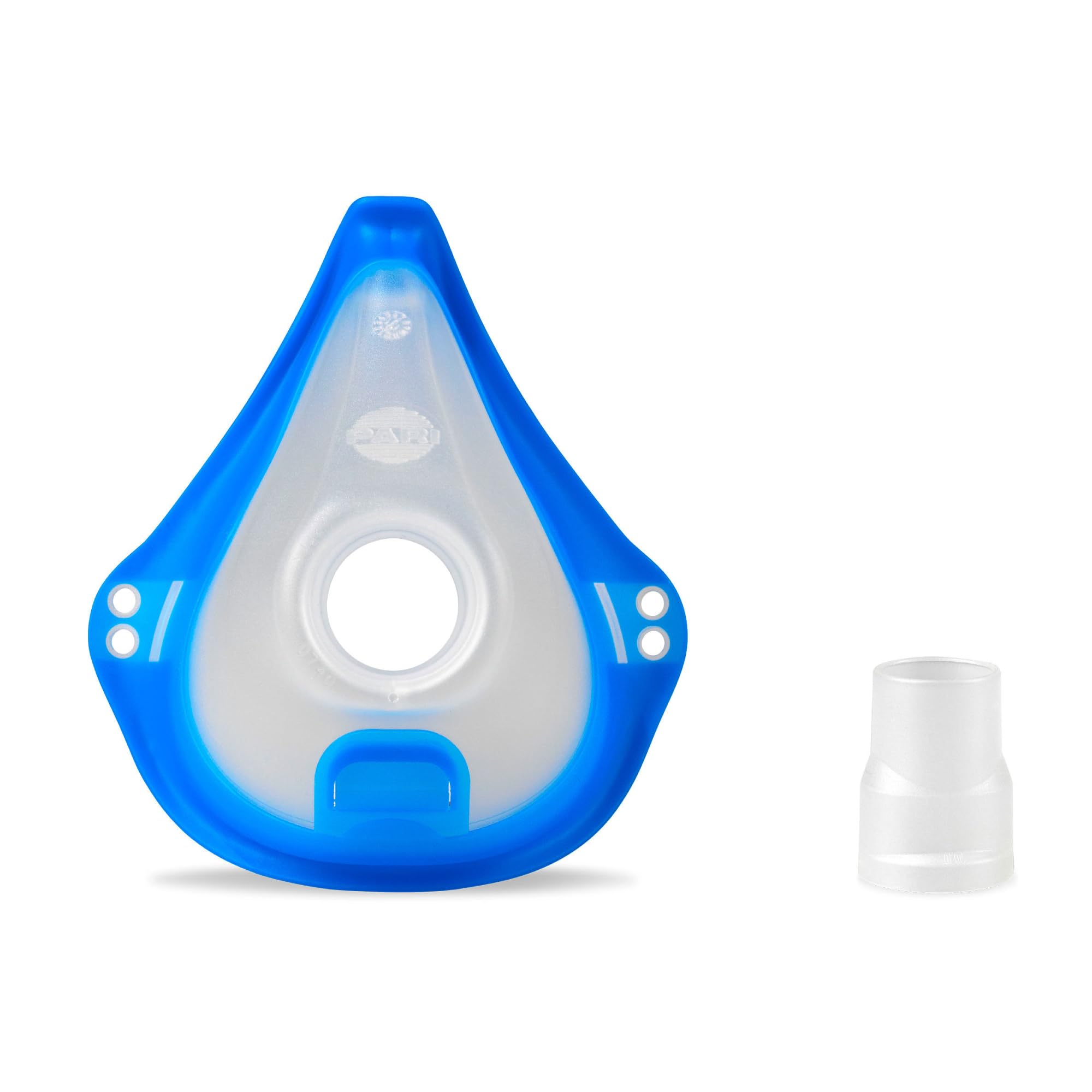 PARI Vortex Adult Soft Mask with Mask Connection - Inhalation Aid Accessories for Inhalation in Combination with Medication Sprays - Pack of 1