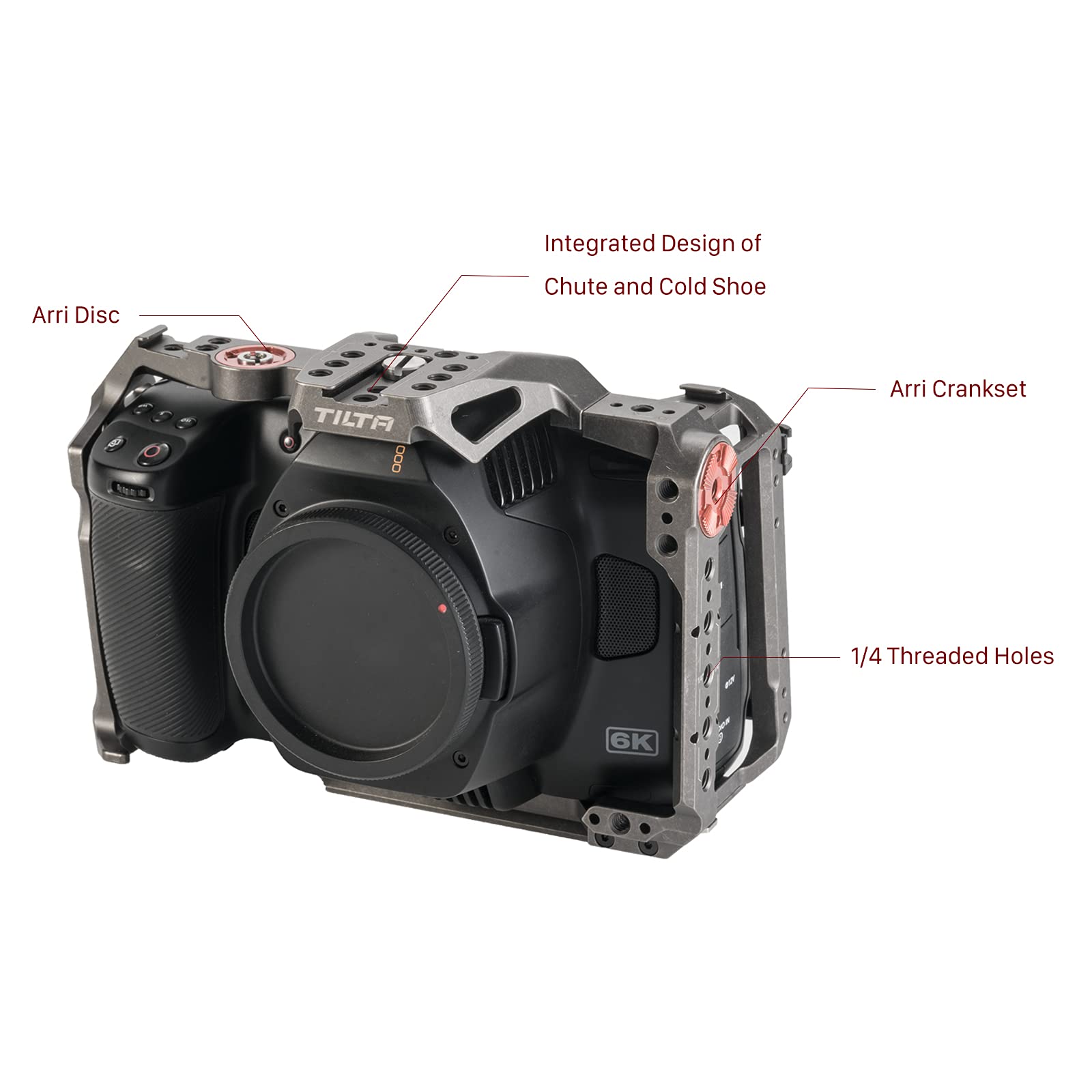 Amazon.co.jp: Tilta フルカメラケージ BMPCC 6K Pro / 6K G2対応 