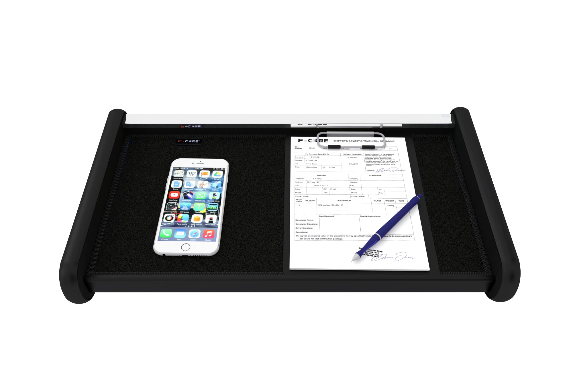 F-CORE Armaturenbrett Tisch | Für Renault Premium II 2005-2013 Mitte Champagner