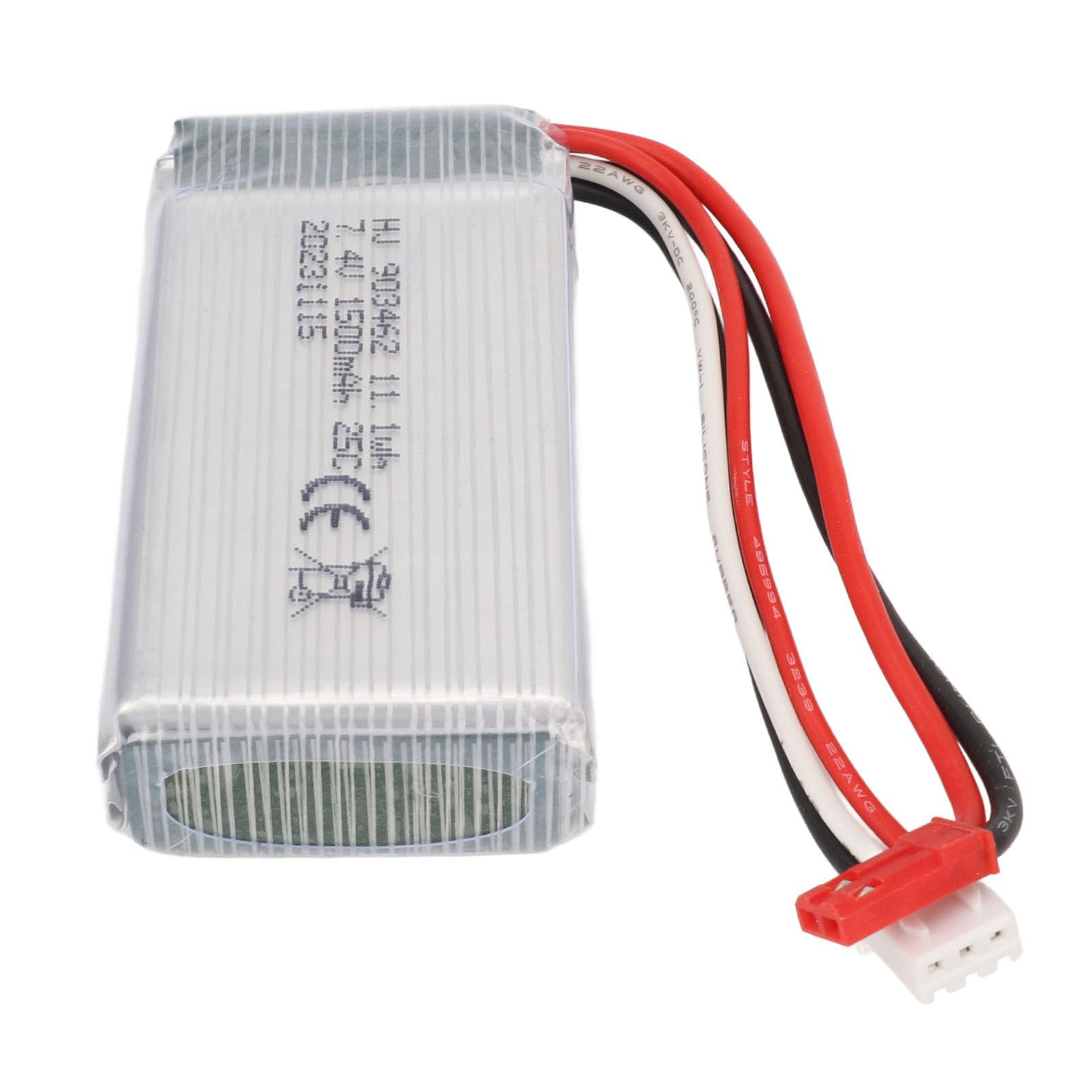EMUKOEP Batterie au Lithium Polyvalente 7,4 V 1500 MAh pour Voiture RC pour FT009 et L969 – Construction Haut de Gamme