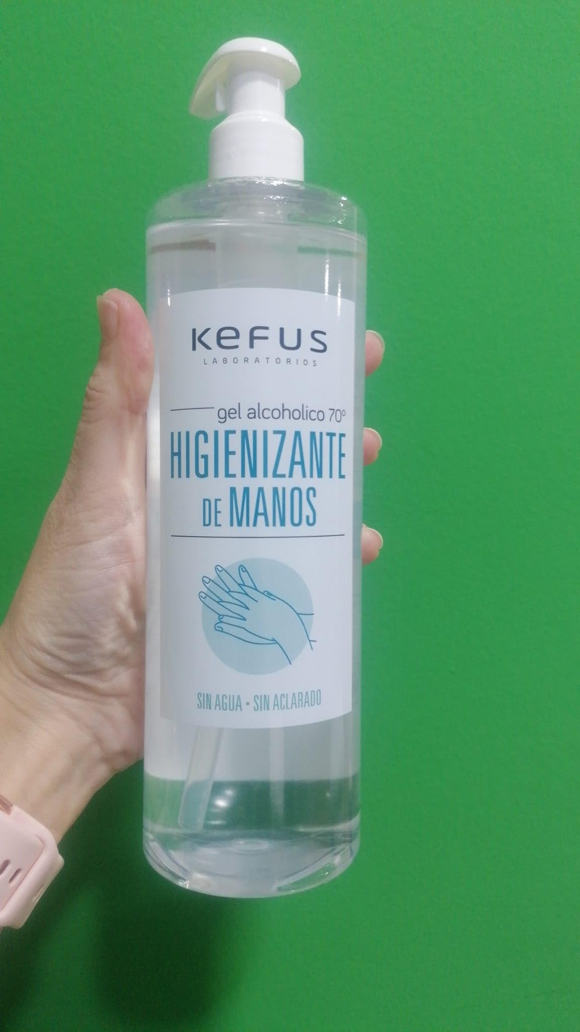 GEL ALCOHÓLICO 70º HIGIENIZANTE DE MANOS 500 ml