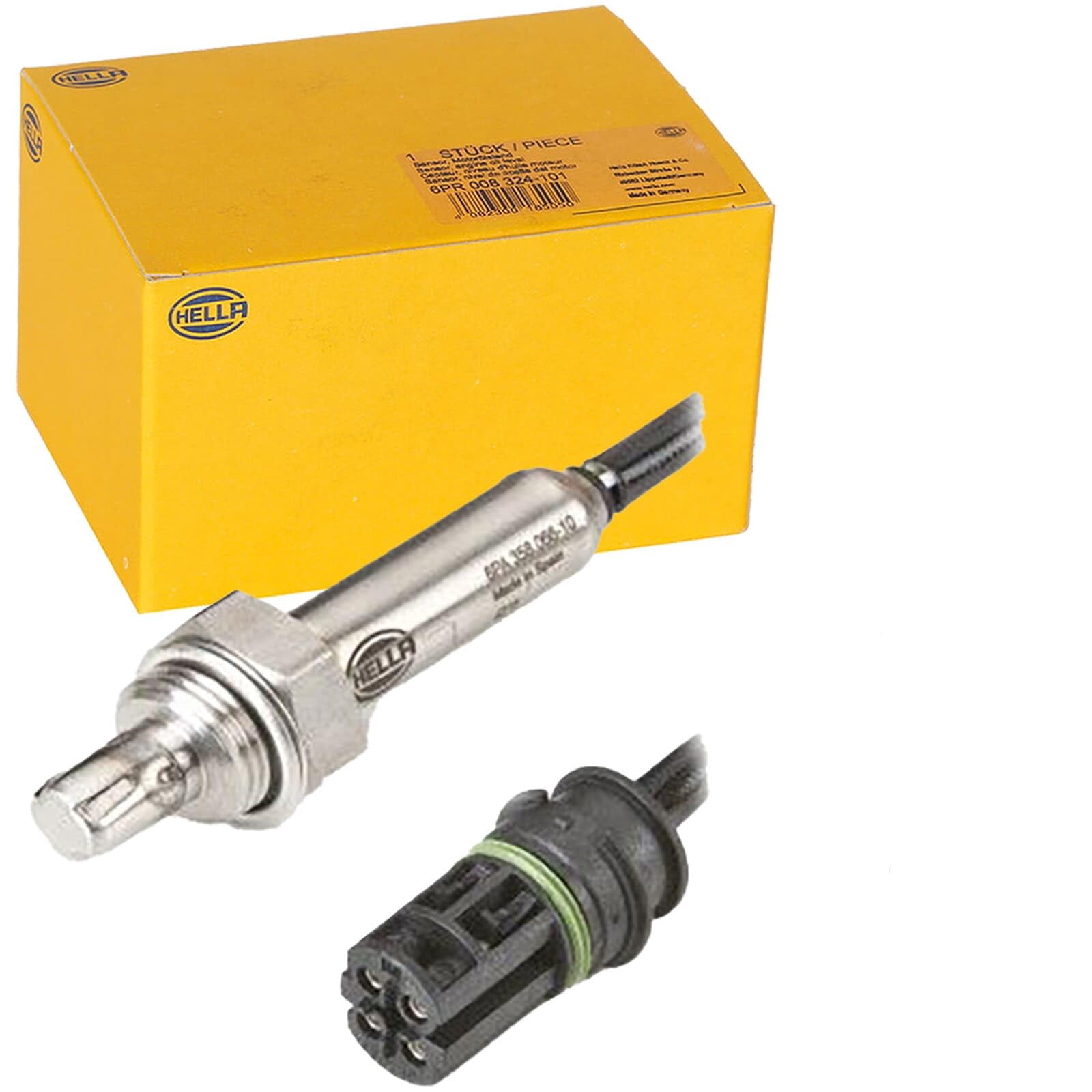 Amazon.com: HELLA 6PA 358 066-101 Lambda Sensor, Length: 1000mm