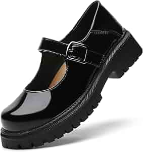専用GRAPE Black Mary Jane Platform shoes Amazon.com | T.U.K Anarchic Bubble Mary Jane Platform Black