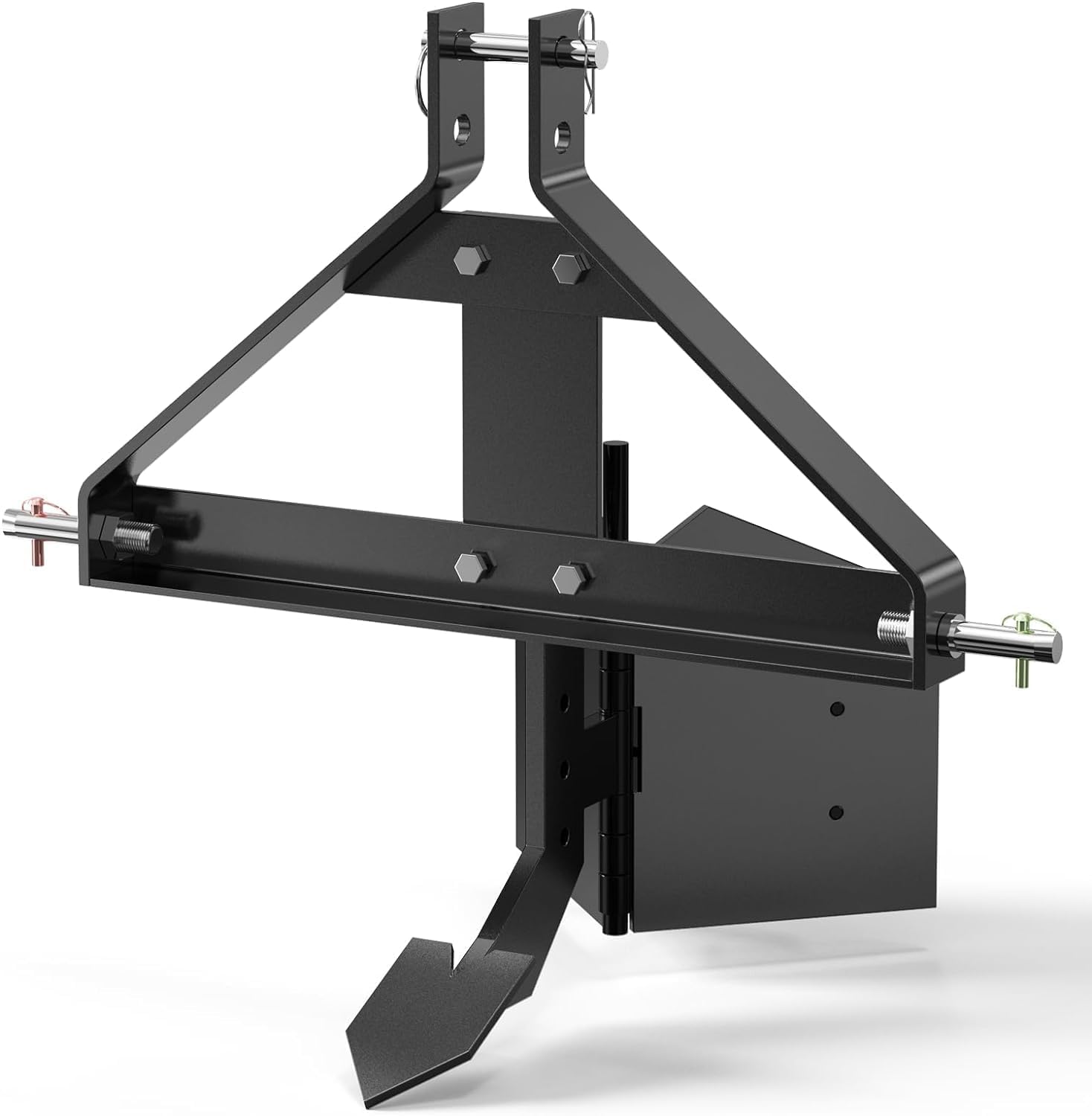 MERXENG Middle Buster for Category 1, 3 Point Quick Hitch Tractors, Furrows and Harvests Potatoes, Subsoiler for Garden and Farm Use, Black