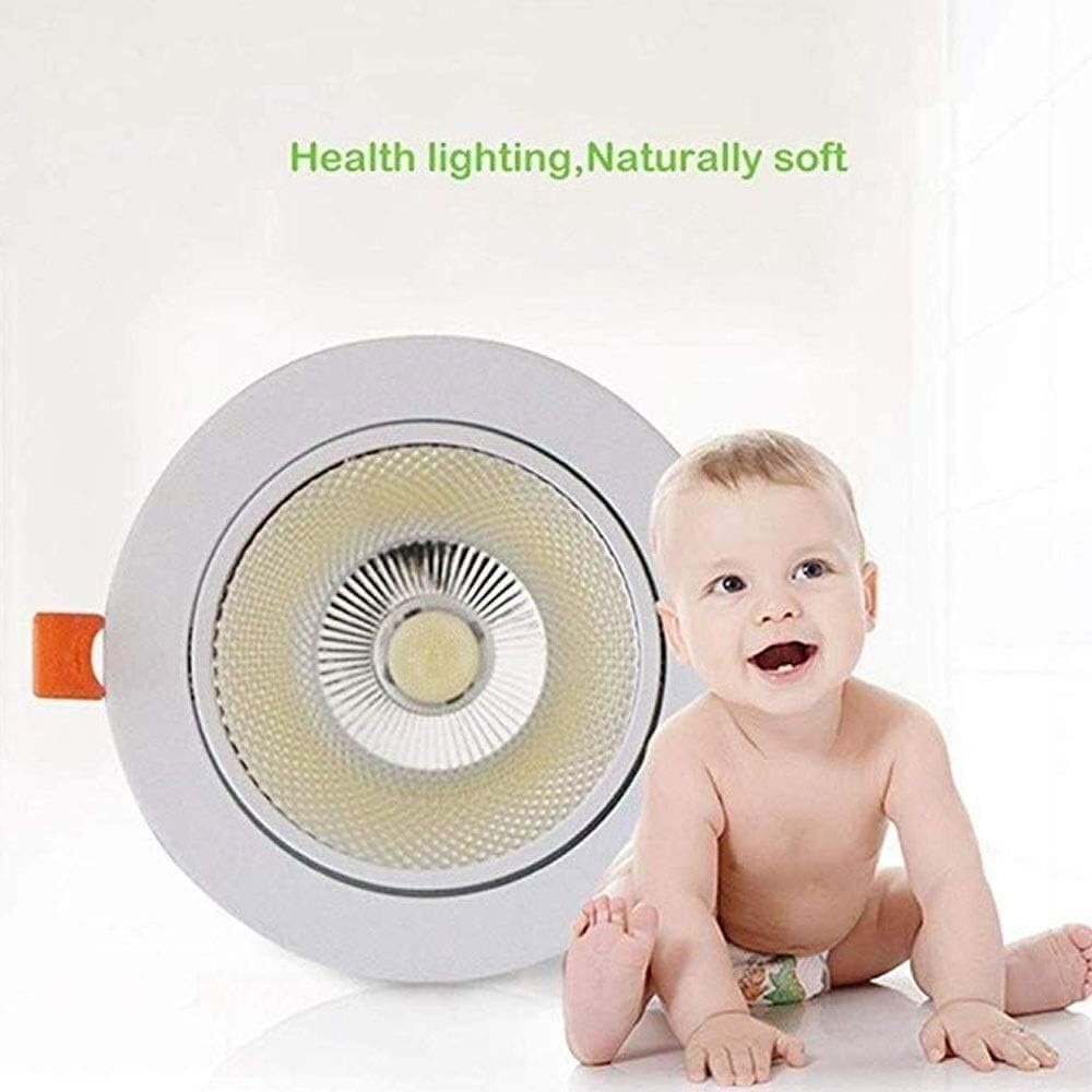 Wytrzymała lampa LED Slim Downlight Ciepła biel nie ściemnialna wpuszczana lampa sufitowa ukryta salon suszarka ścienna oszczędność energii światło centrum handlowe hotel sklep odzieżowy projektory