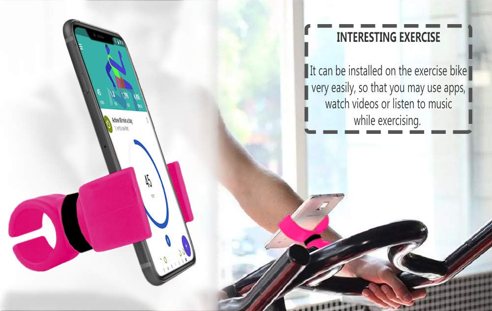 Supporto Telefono Per Cyclette E Tapis Roulant - Regolabile E Sicuro - Foto 10