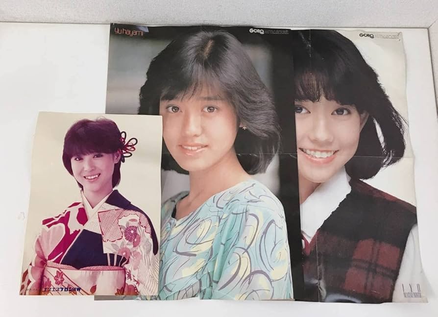 聖子ちゃんポスター 買取】松田聖子(聖子ちゃん) ポスター 横顔アップ