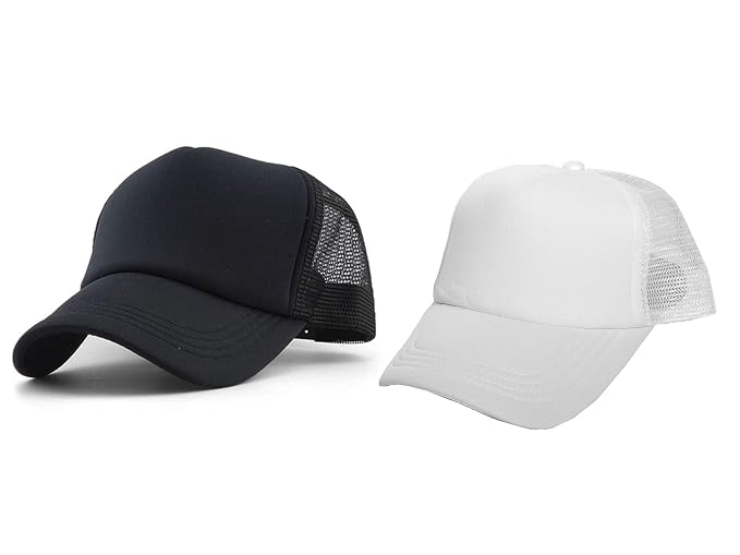 Half Netted Baseball Cap Combo 
