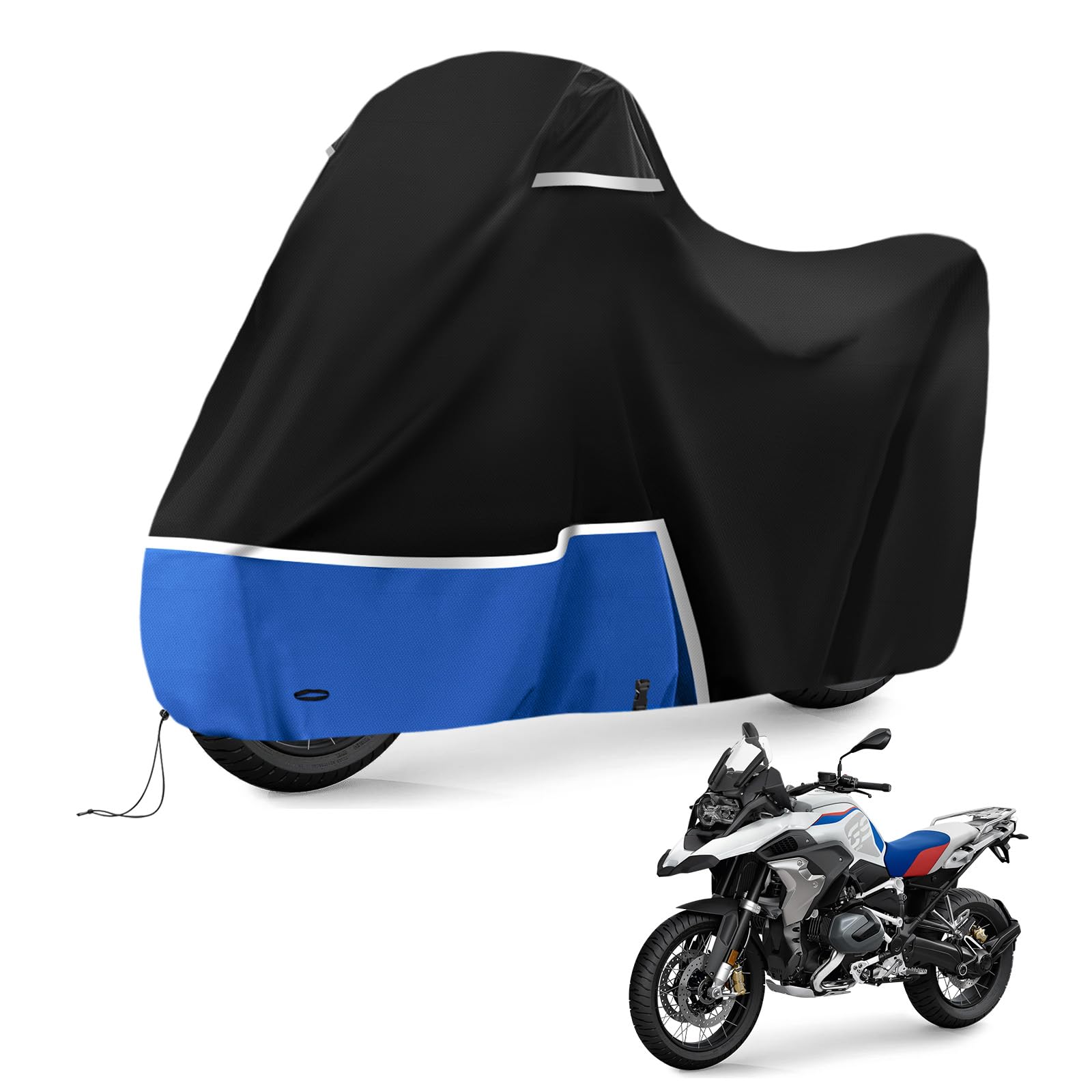 Motocyklowa Adventure do BMW r1200gs r1250gs r1300gs i f650gs f750gs f850 gs(bez bagażnika) tkanina Oxford 420D wodoszczelna plandeka na motocykl, wodoszczelna, odporna na rozerwanie plandeka na