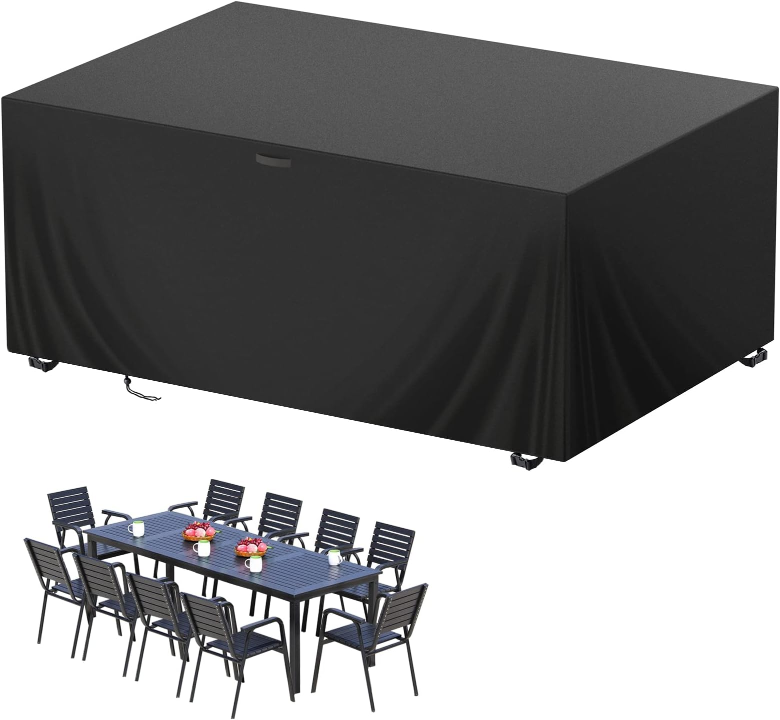 Housse Salon De Jardin, 242x162x100cm Housse De Protection