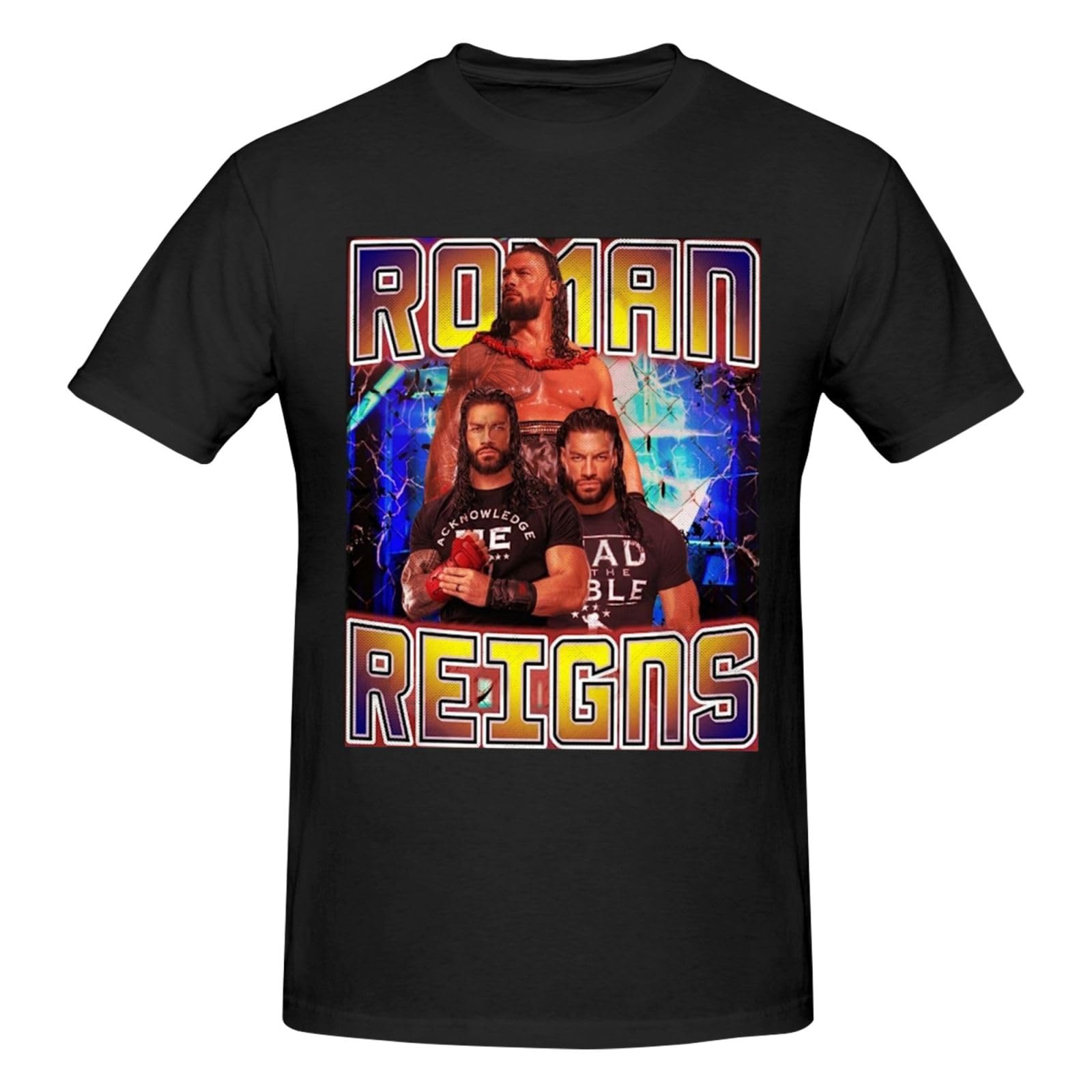 Man Short Sleeve Cotton Comfortable T-Shirts Crew Neck Top Funny Fashion Graphic Tees Classic Clothing Tshirts