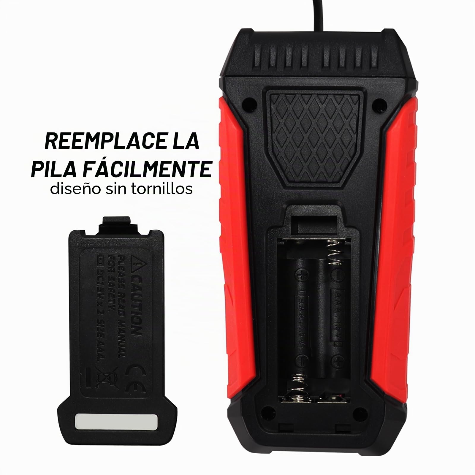 Medidor de Luz/Lux Digital de Mano con Sensor de Luz, Rango de 200,000 Lux, Iluminancia para Plantas de Interior y Exterior