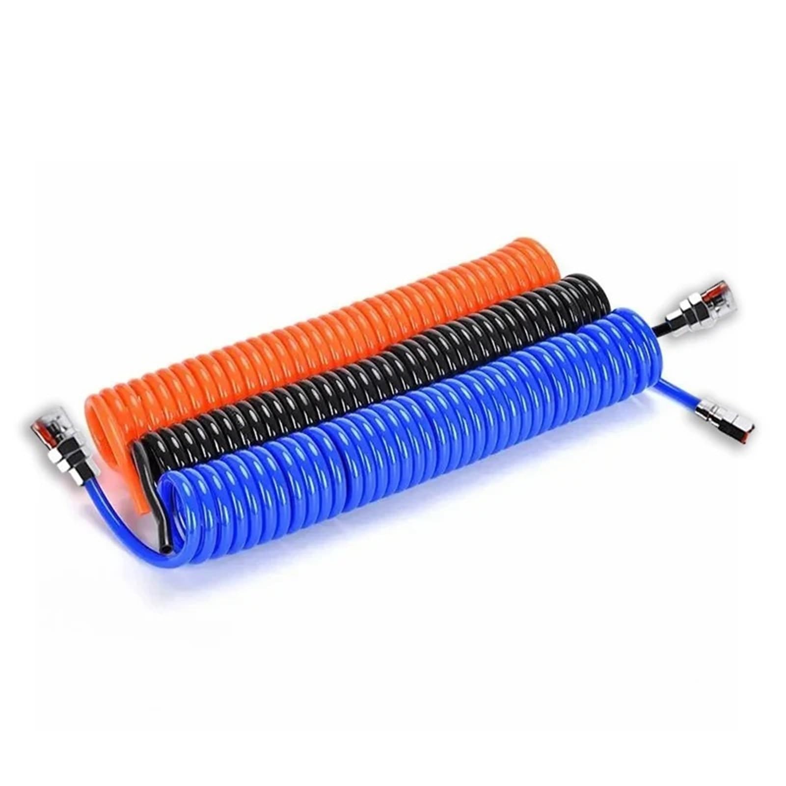 Tuyau flexible polyuréthane compresseur air 10x6.5mm noir raccord 3M-EU