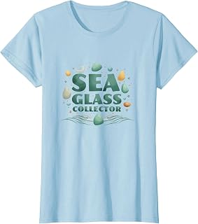Sea Glass Collector Cruise Beach Design T-Shirt