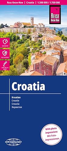Croacia 1:300.000 / 1:700.000 impermeable: world mapping project (Croatia (1:300.000 / 700.000))