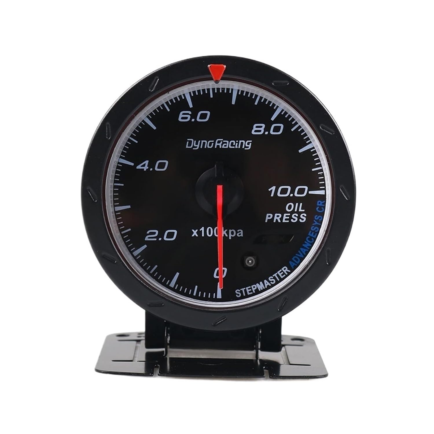 60MM auto Car Oil Pressure Gauge 0-10 BAR Red & White Lighting Meter with Sensor