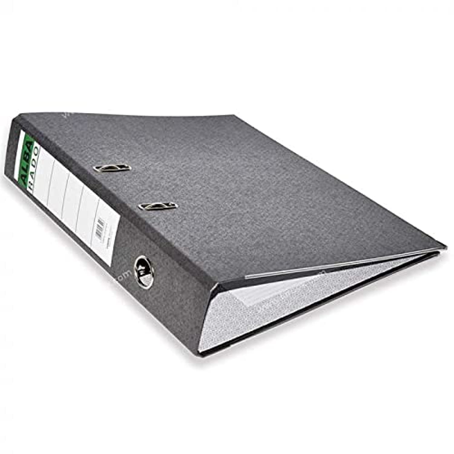 ALBA RADO Marble Box File A4 Black Broad