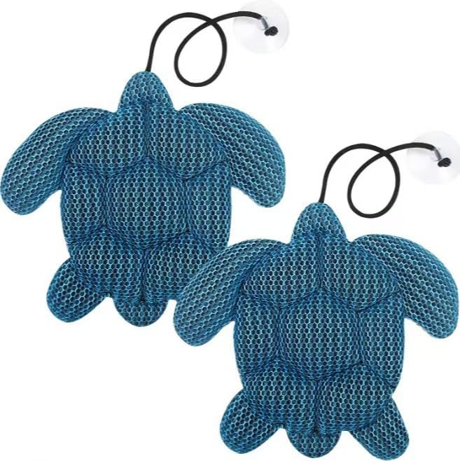 Hot Tub Scum Absorber, 2 Pack Scum Turtle Hot Tub Cleaner Hot Tub Sponges to Soak up Oils- Must Have Hot Tub Accessories for Adults Hot Tub Scum Sponge- Keeps Your Hot Tub Water Clean and Clear