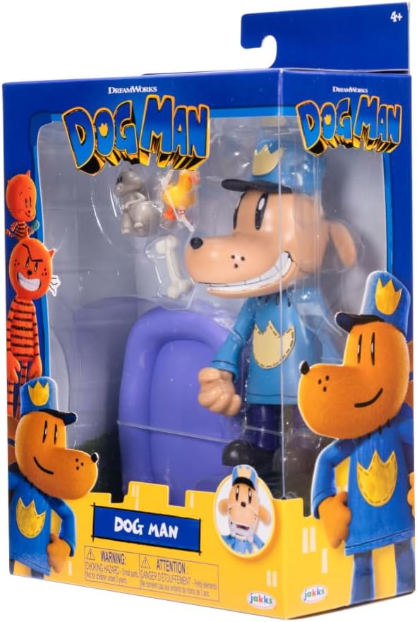 Dog Man 5" Action Figure Dog Man from Jakks Pacific's Wave #2 Figures
