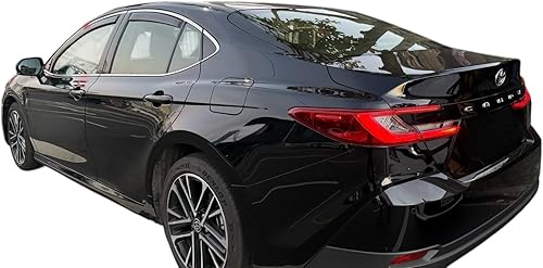 Miniatura 10 de Deflectores de ventilación de ventana lateral tintados en humo protectores de lluvia compatibles con Toyota Tundra 2022 2023 Double Cab SR SR5