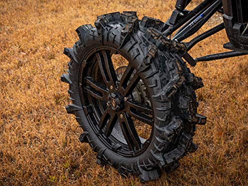 Superatv 35" Terminator Max Mud Tire For Utv/Atv - Polaris Rzr, General, Ranger, Can-Am X3, Maverick, Kawasaki Teryx Krx, Honda Talon 1000 & More - (35X10-22) #TOP3