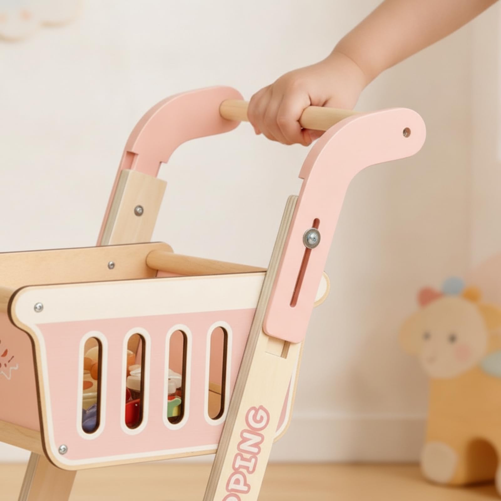 Carrello Giocattolo Bordi Arrotondati