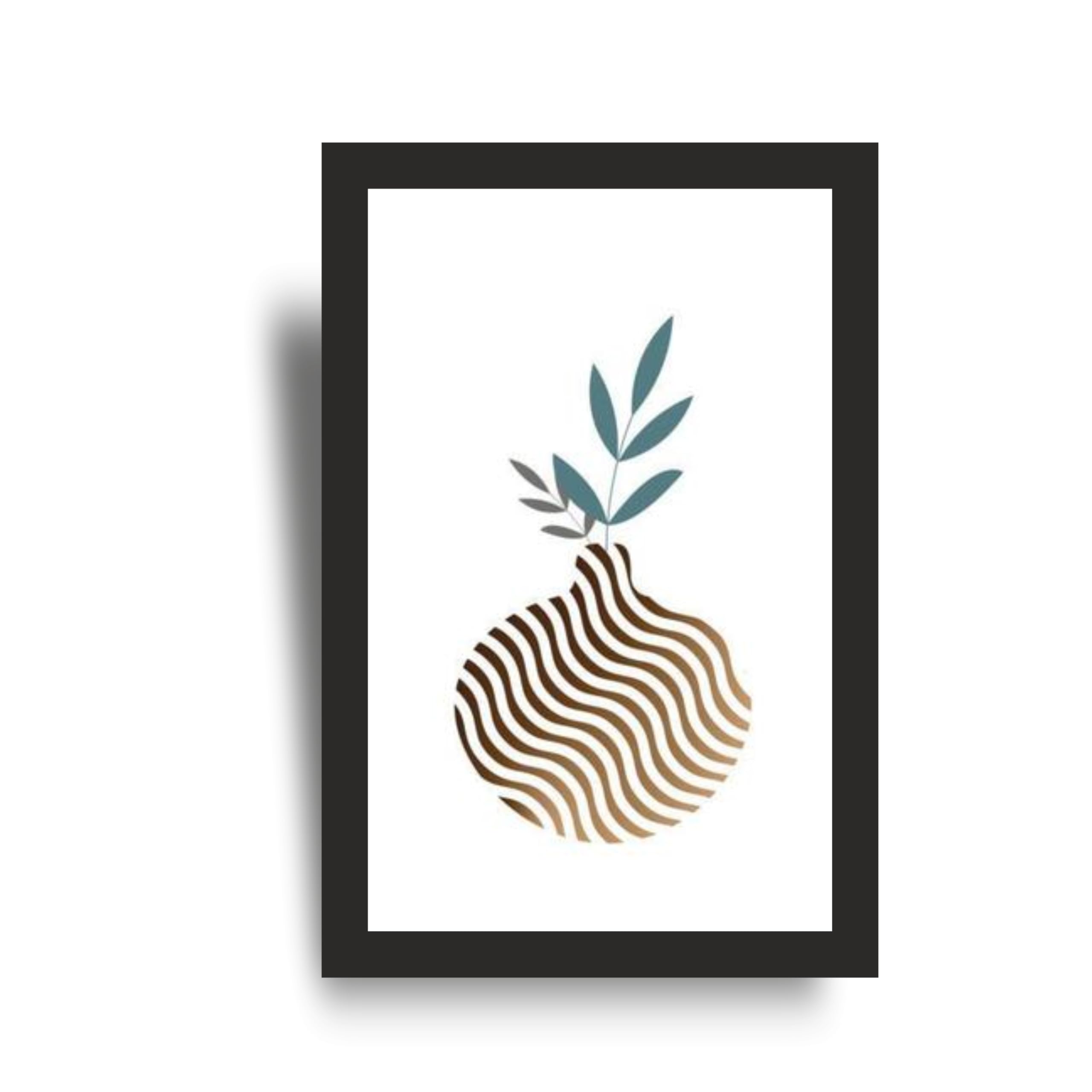 Minimal Vase Botanical Wall Art Set of 3 Frames – view 3