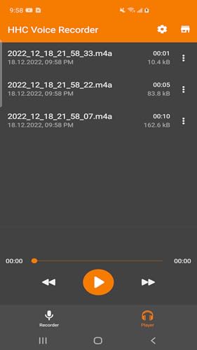HHC Voice Recorder