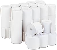 Vista 2 de PM Company Rollos de Papel para Caja Registradora, 3" x 150', 50 Rollos por Caja (07702)