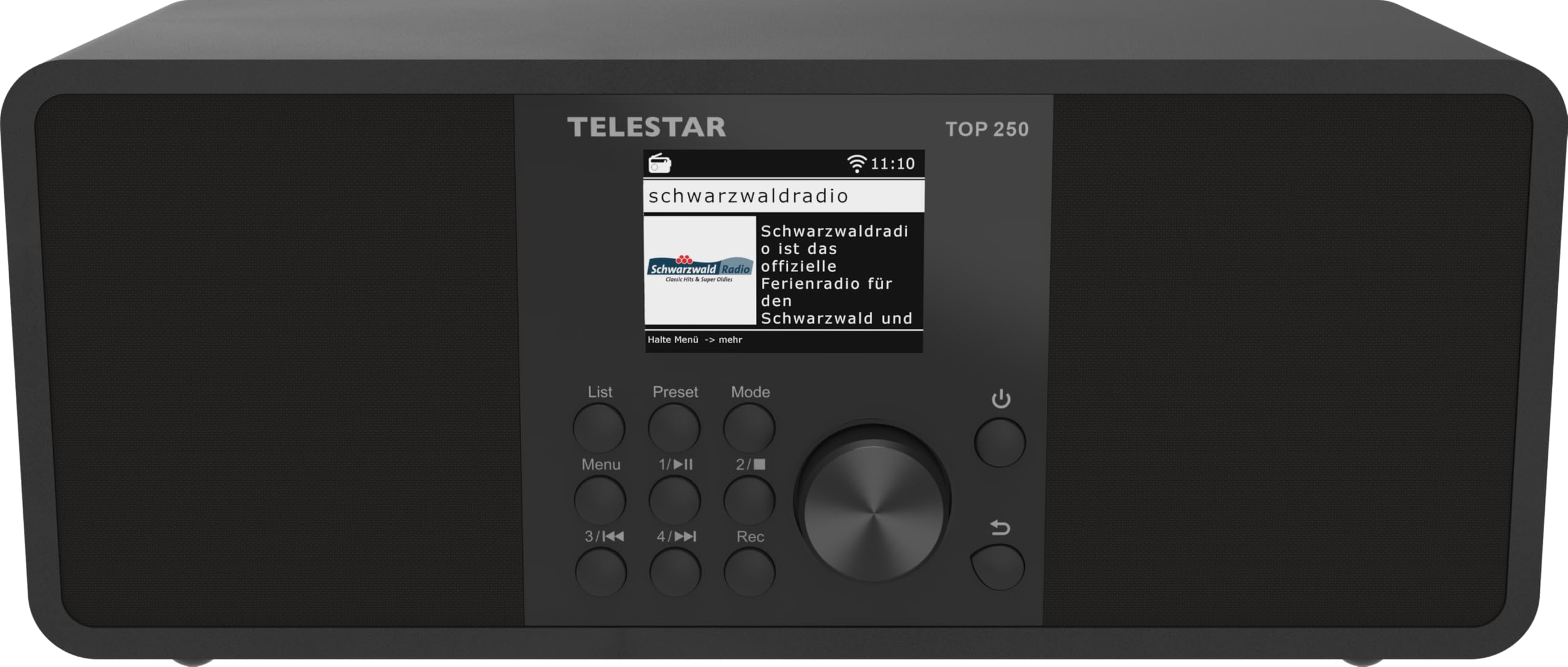 TELESTAR TOP 250 – DAB+/Internetradio, Stereo – Schwarz