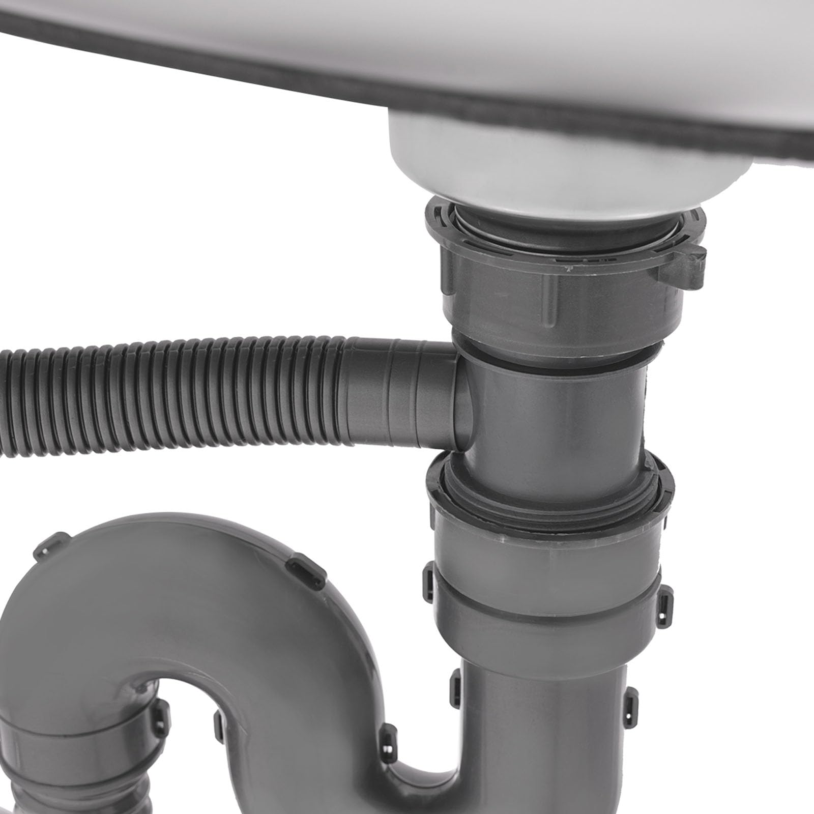 Lavabo indipendente con 2 vasche in acciaio inox, lavello da cucina indipendente per esterni, in acciaio inox, per esterni, cortile, cucina, ristorante