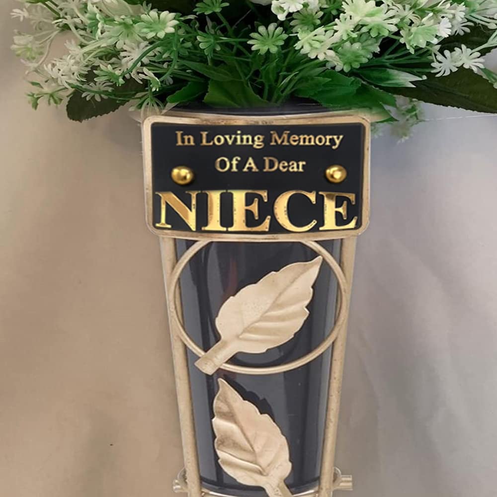 Grave Vases with Spike Grave Ornaments - Image 4