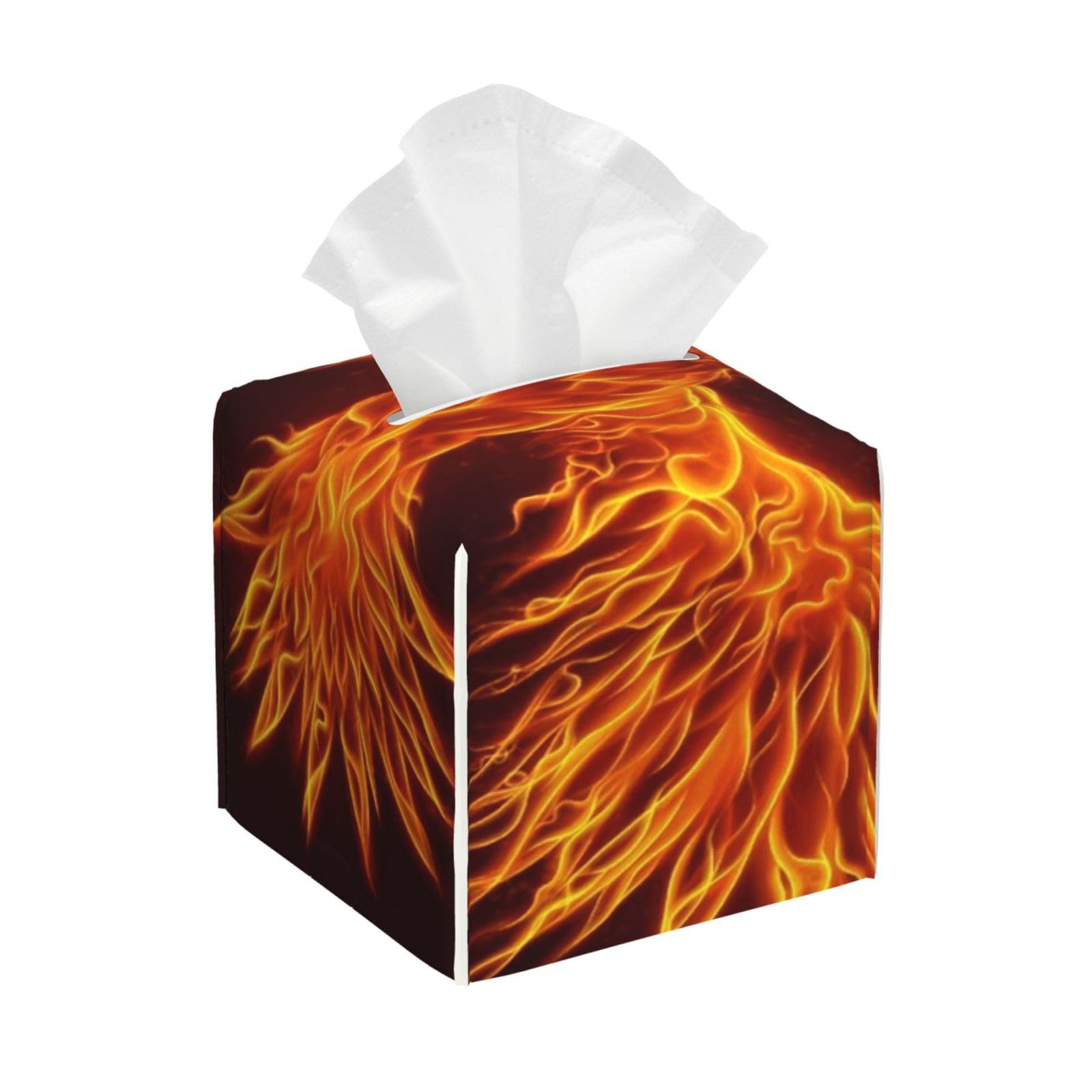 Fire Bird PVC Cube Tissue Pack for Home Office Bathroom Use